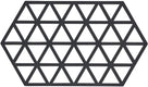 Zone Denmark pan trivet Triangles - Black - 24 x 14 cm