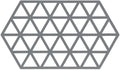 Zone Denmark pan trivet Triangles - Cool Grey - 24 x 14 cm