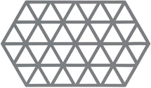 Zone Denmark pan trivet Triangles - Cool Grey - 24 x 14 cm