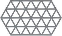 Zone Denmark pan trivet Triangles - Cool Grey - 24 x 14 cm