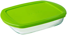 Pyrex Oven dish with lid - Cook & Store - 28 x 20 x 5 cm / 1.6 liters