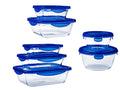 Pyrex Oven dish with lid - Cook & Go - 7 piece set