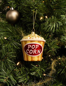 Nordic Light Christmas Ball Popcorn 9 cm