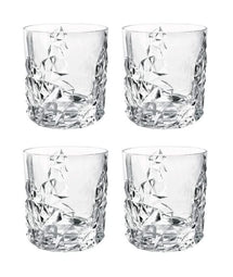 Nachtmann Whiskey Glasses Sculpture - 370 ml - 4 pieces