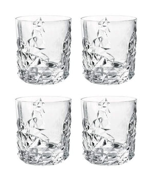 Nachtmann Whiskey Glasses Sculpture - 370 ml - 4 pieces