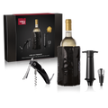 Vacu Vin Wine Set Premium - Black - 4-piece set