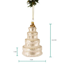 Nordic Light Christmas Ball Wedding Cake 12 cm