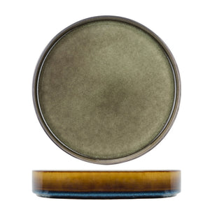 Cosy & Trendy Deep Plates / Pasta Bowls - Quintana Green ø 23 cm / H 4.3 cm - 4 Pieces