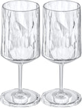 Koziol Wine glasses - Unbreakable Super Glass - 300 ml - 2 pieces