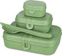 Koziol Lunch Set Pascal Green 4-Piece