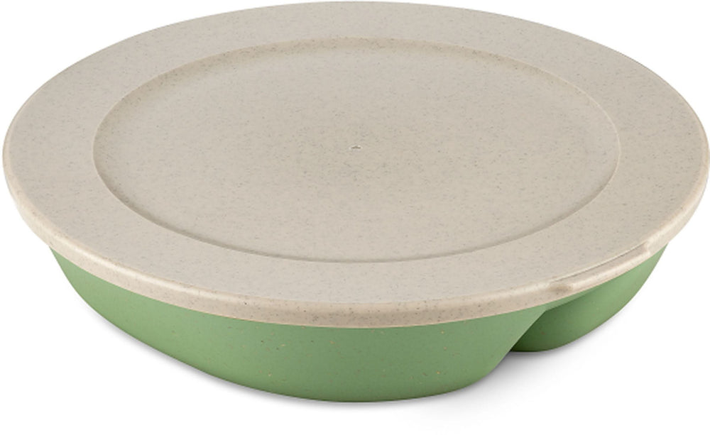 Koziol Salad box with lid Connect Green ø 25 cm / 1.5 Liter