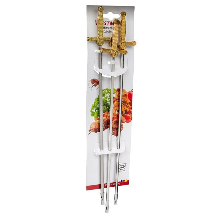 Westmark Skewer Sword Stainless Steel 32 cm - 3 Pieces