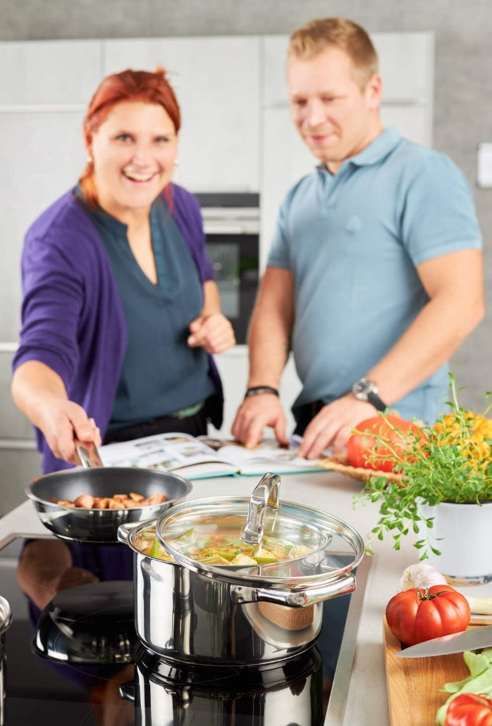 Rosle Cookware Set Moments - Cooking Pots + Lids & Saucepan - 4 Pieces