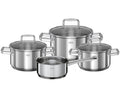 Rosle Cookware Set Moments - Cooking Pots + Lids & Saucepan - 4 Pieces