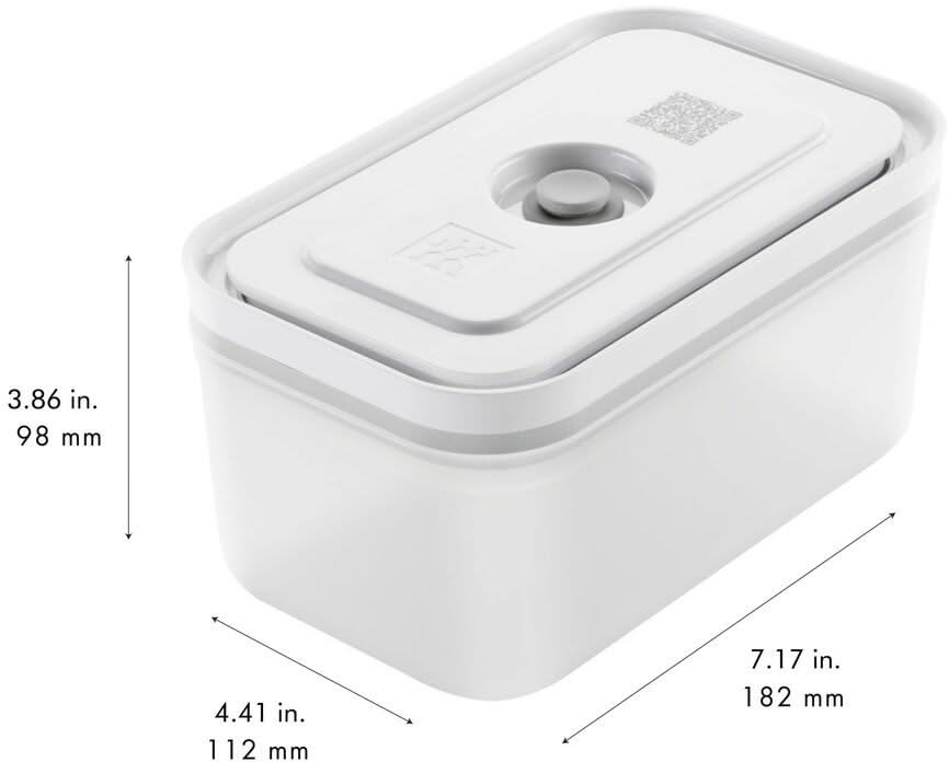 Zwilling Vacuum Fresh & Save Storage Container - Plastic - 18 x 11 x 10 cm / 1.1 liters