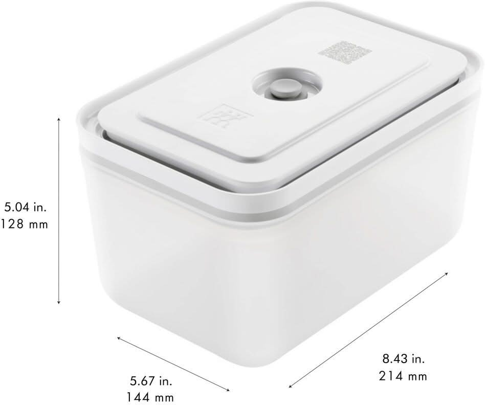 Zwilling Vacuum Fresh & Save Storage Container - Plastic - 21 x 14 x 13 cm / 2.3 liters