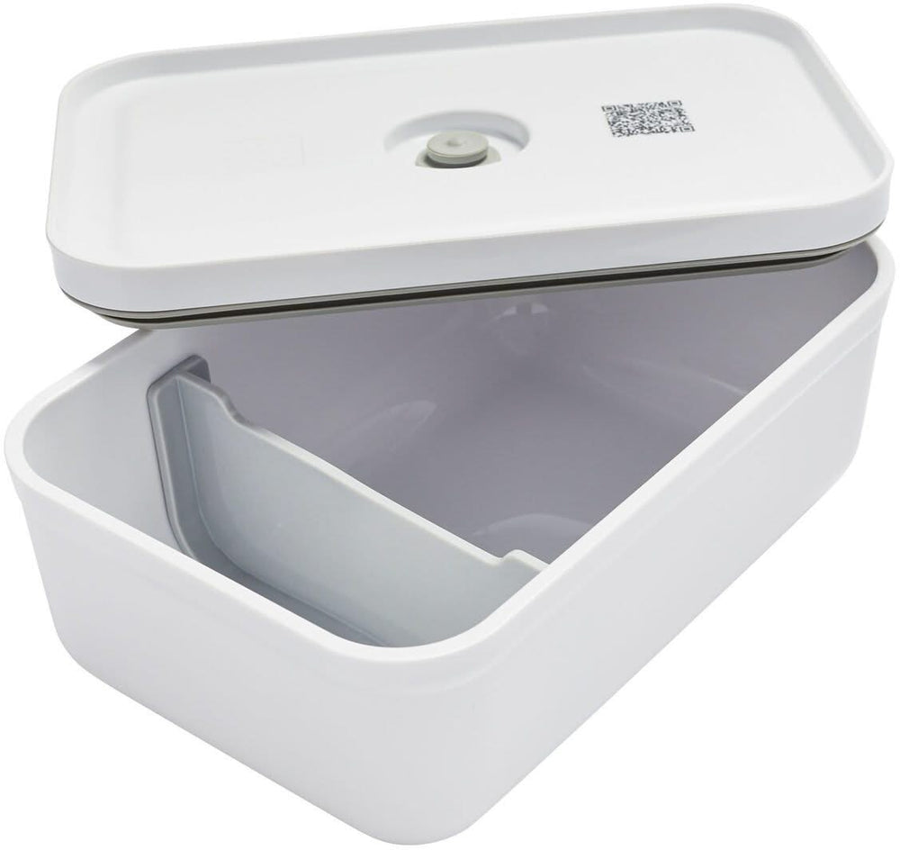 Zwilling Vacuum Lunchbox Fresh & Save - White - Plastic - 22 x 15 x 9 cm / 1.6 liters