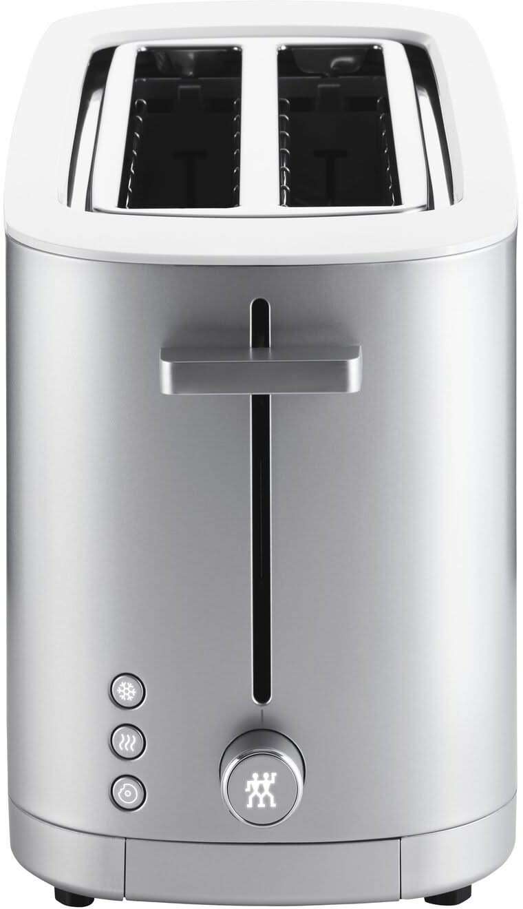 Zwilling Toaster XL Enfinigy - 2 long slots - 7 Heat levels - 1800 W - Silver/White