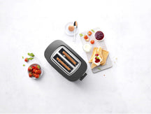 Zwilling Toaster Enfinigy + warming rack - for 2 slices of toast - 7 Heat levels - 1000 W - Black