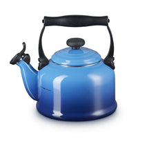 Le Creuset Whistling kettle Tradition - Azure - 2.1 liters - induction suitable -.