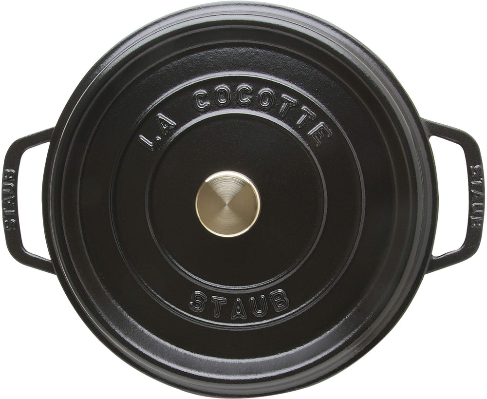 Staub Casserole / Cocotte - Black - ø 24 cm / 3.8 liters