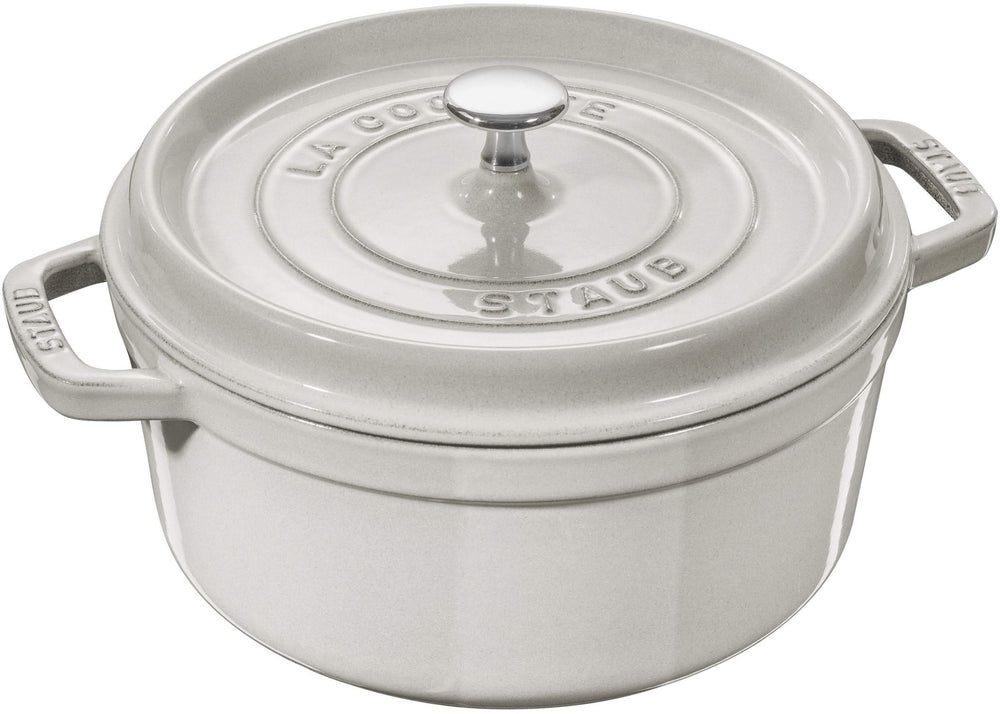 Staub Casserole / Cocotte - White Truffle - ø 24 cm / 3.8 liters