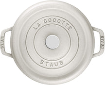 Staub Casserole / Cocotte - White Truffle - ø 24 cm / 3.8 liters