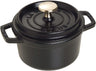 Staub Casserole / Cocotte - Black - ø 14 cm / 800 ml