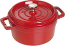 Staub Casserole / Cocotte - cherry red - ø 20 cm / 2.2 liters