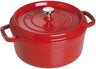 Staub Casserole / Cocotte - Cherry red - ø 18 cm / 1.7 liters