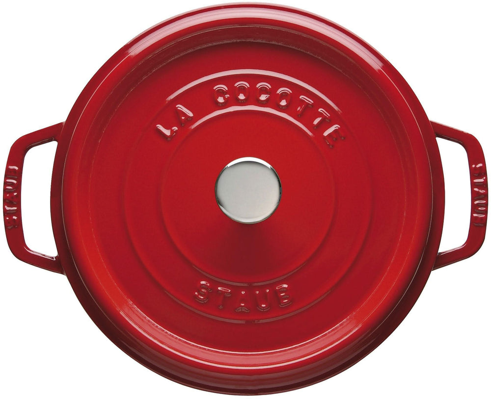 Staub Casserole / Cocotte - Cherry red - ø 24 cm / 3.8 liters