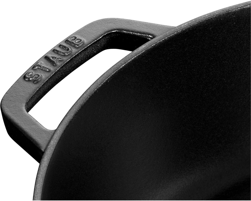 Staub sauté pan - Sauteuse - Chistera - Black - ø 24 cm / 2.4 liters