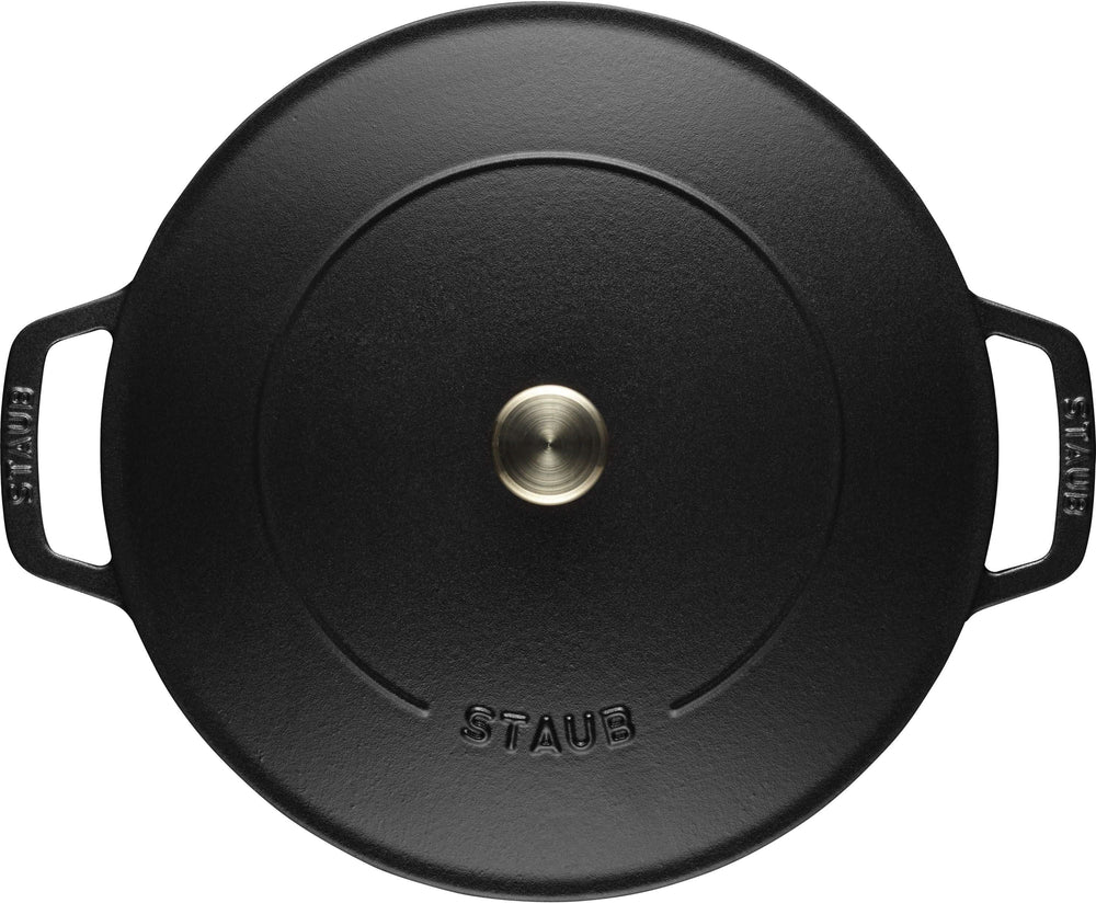 Staub sauté pan - Sauteuse - Chistera - Black - ø 24 cm / 2.4 liters