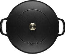 Staub sauté pan - Sauteuse - Chistera - Black - ø 24 cm / 2.4 liters