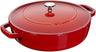 Staub sauté pan - Sauteuse - Chistera - Cherry red - ø 28 cm / 3.7 liters