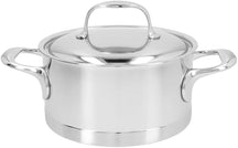 Demeyere 3 piece Cookware set (Cooking pan ø 18 / 20 cm and Sauce pan ø 20 cm) + Lids Atlantis 7 - stainless steel