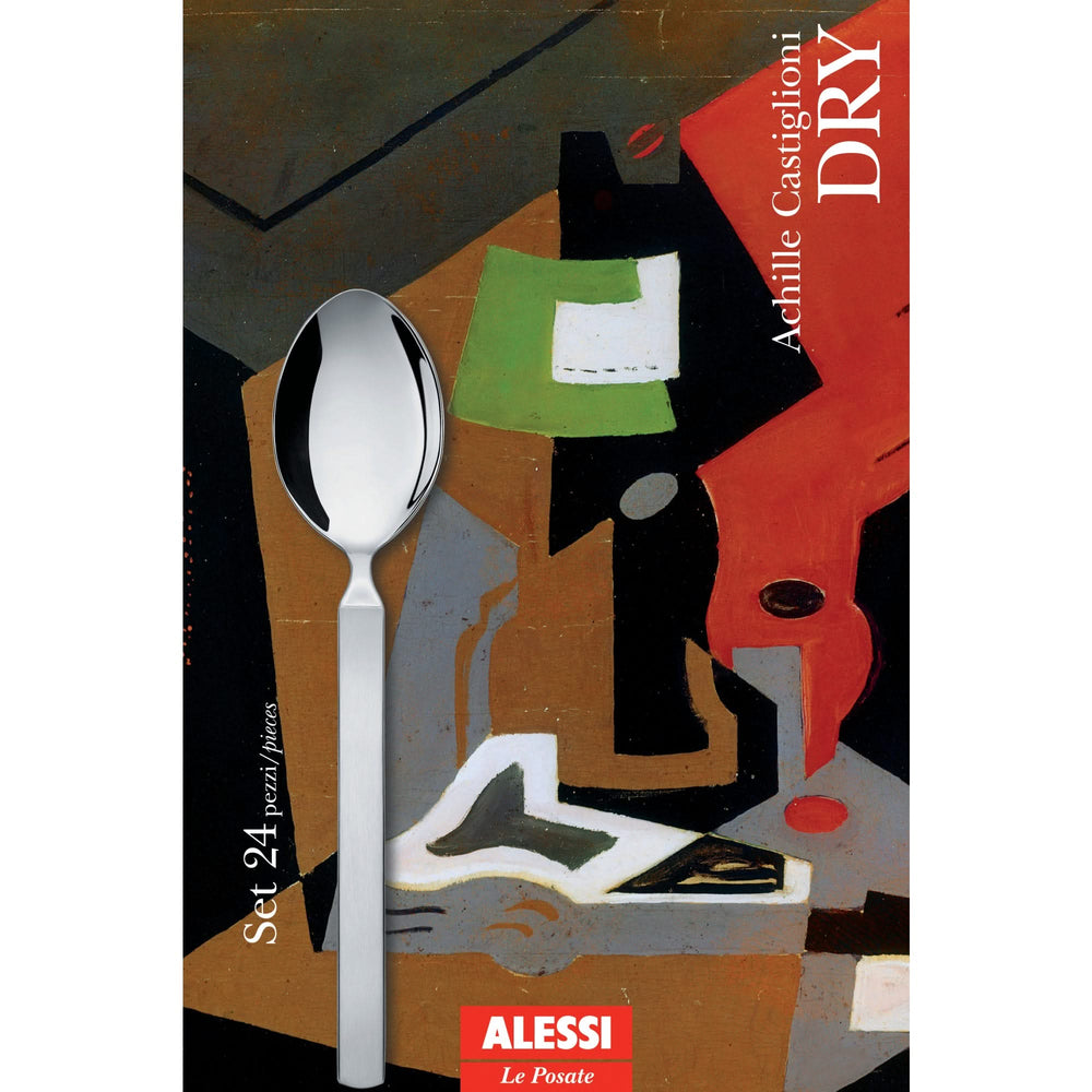 Alessi Cutlery set Dry - 4180S24 - 24-piece / 6 people - by Achille Castiglioni