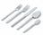 Alessi Cutlery set Dry - 4180S30 - 30-piece / 6 people - by Achille Castiglioni