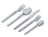 Alessi Cutlery set Dry - 4180S5 - 5-piece - by Achille Castiglioni