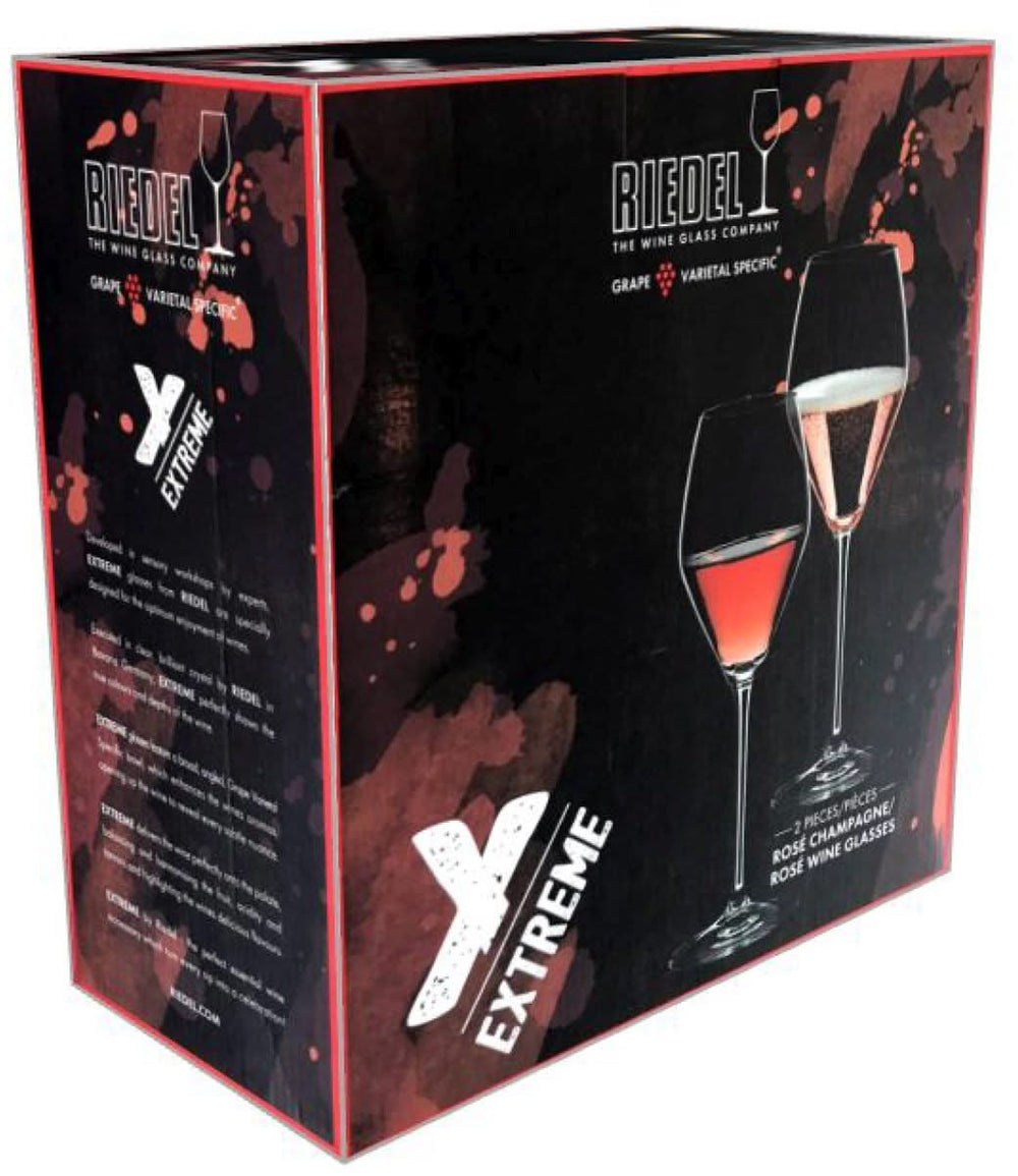 Riedel Rose Champagne Glasses Extreme - 2 pieces