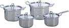 BK Cookware set Q-linair Master stainless steel - 4 piece set