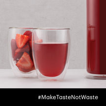 Bodum Double-walled Coffee and Tea Glasses Pavina - Patented Valve - 350 ml - 6 Pieces