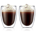 Bodum Double-walled Coffee and Tea Glasses Pavina - Patented Valve - 320 ml - 2 Pieces