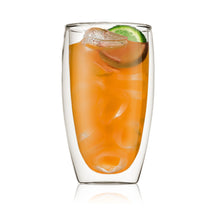 Bodum Double-walled Latte Macchiato Glasses Pavina - Patented Valve - 450 ml - 6 pieces