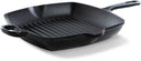 BK Grill pan Burgundy - Jet Black - 26 x 26 cm - without non-stick coating