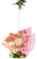 Nordic Light Christmas Ball Pig 10 cm