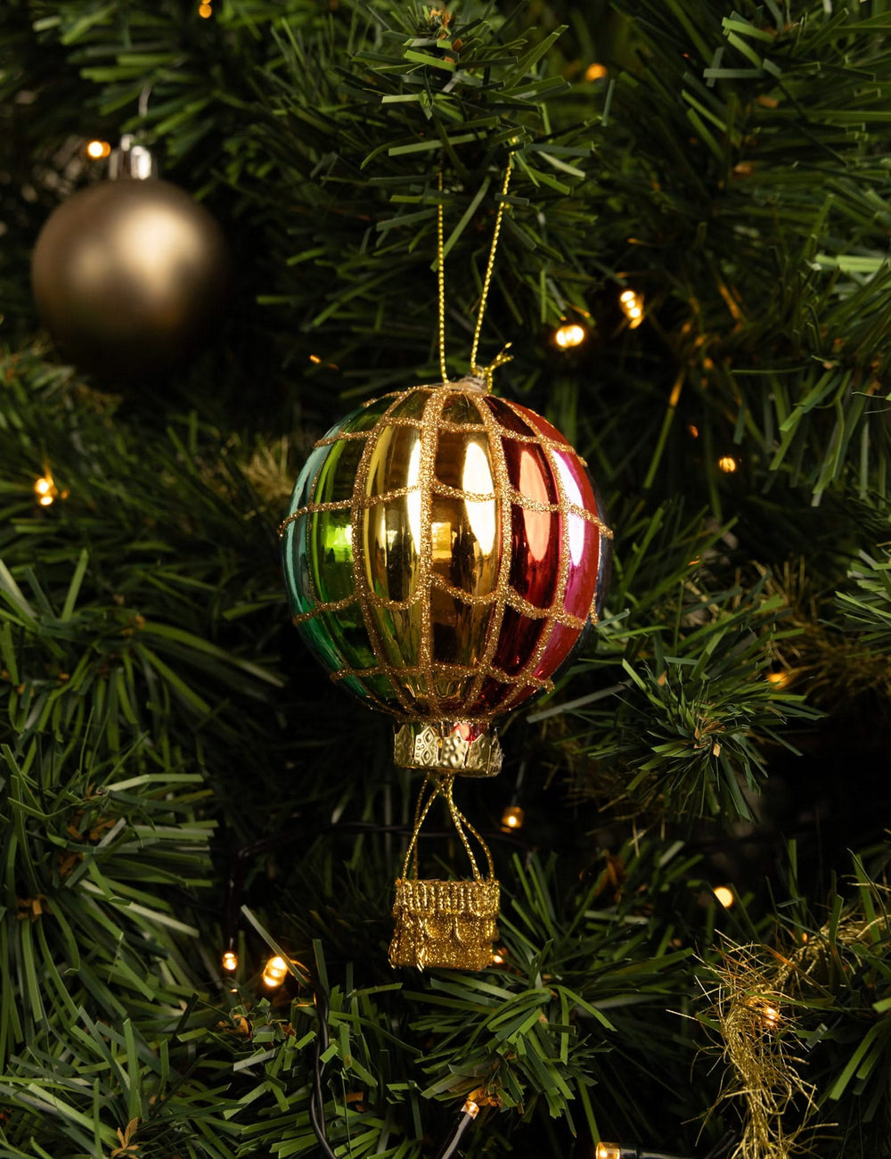 Nordic Light Christmas Ball Air Balloon 10 cm