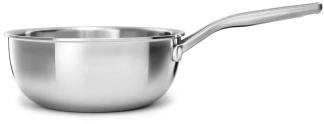 KitchenAid sauce pan - Multi-Ply stainless steel - ø 20 cm / 2.4 liters