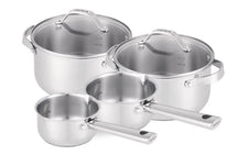 Beka Cookware Set Cicla 4-Piece - without non-stick coating - suitable for all heat sources (Cooking pots & Sauce pans)