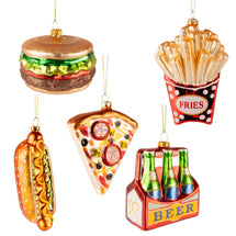 Nordic Light Christmas ball set - Snack Attack - 5 Pieces